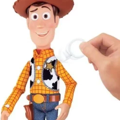 Buy 🛒 Toy Story 4 Sheriff Woody Deluxe Pull String Action Figure [Over 30 Sayings] (Pre-Order ships January) 🎉 -Toy Story Shop 064442645762 inset2
