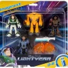 Deals ⭐ Disney / Pixar Lightyear Movie Imaginext Lightyear Vs. Zap Patrol Figure 4-Pack [Buzz (Space Ranger Alpha), Izzy, Mo & Zyclops] 🤩