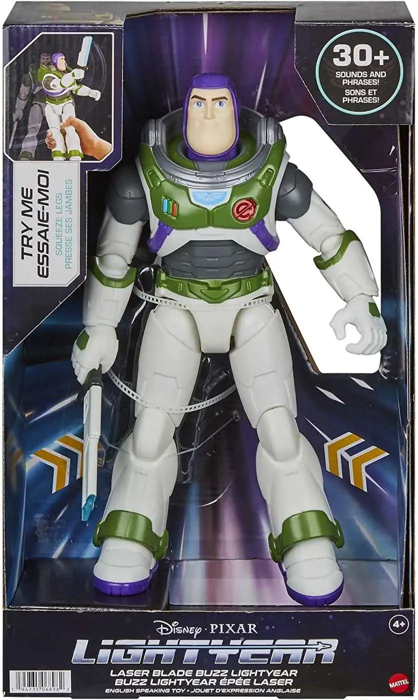 Brand new โ Disney / Pixar Lightyear Movie Laser Blade Buzz Lightyear Action Figure (Pre-Order ships January) ๐งจ 1 Brand new โ Disney / Pixar Lightyear Movie Laser Blade Buzz Lightyear Action Figure (Pre-Order ships January) ๐งจ