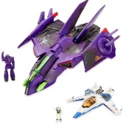 Flash Sale 🧨 Disney / Pixar Lightyear Movie Hyperspeed Series Space Battle Pack Exclusive Vehicle & Mini Figure 2-Pack 🎁 -Toy Story Shop 194735088454 inset2