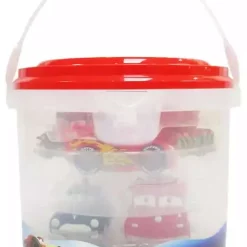 Best deal 🧨 Disney Cars Lightning McQueen, Sarge, Sheriff, Mater, and Red Exclusive 5-Figure Bath Set 🧨 -Toy Story Shop 887734336847 inset2