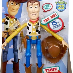 Cheapest 💯 Toy Story 4 True Talkers Woody Action Figure [25th Anniversary] ⌛