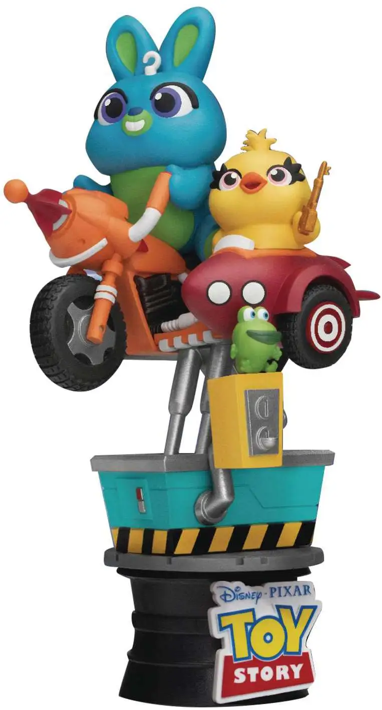 Flash Sale ๐ฅฐ Pixar Toy Story D-Stage Bunny & Ducky Coin Ride 6-Inch Diorama Statue DS-062 โ 1 Flash Sale ๐ฅฐ Pixar Toy Story D-Stage Bunny & Ducky Coin Ride 6-Inch Diorama Statue DS-062 โ