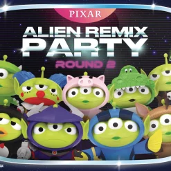 Flash Sale ⌛ Disney Toy Story Squeeze Toy Alien Remix Party Round 2 3-Inch Mystery Box [8 Packs] 😉