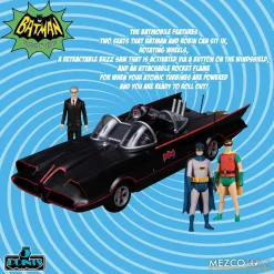 Buy 🎉 DC 5 Points 1966 Batman, Robin, Alfred, Catwoman, Joker, Penguin, Riddler, Batmobile & Batcave Deluxe Action Figure Boxed Set 🌟 -Toy Story Shop batman5pointsdeluxeset inset3