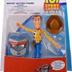 Discount ✔️ Disney Toy Story Sparks Build a Figure Woody Exclusive Action Figure [Damaged Package] ✔️
