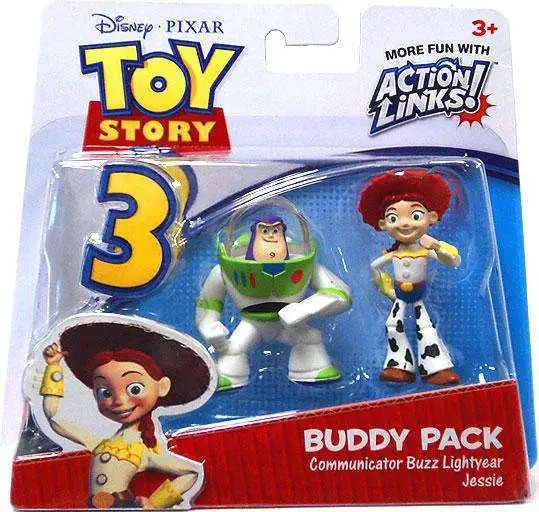Coupon ๐ฅฐ Toy Story 3 Action Links Buddy Pack Communicator Buzz Lightyear & Jessie Mini Figure 2-Pack ๐ 1 Coupon ๐ฅฐ Toy Story 3 Action Links Buddy Pack Communicator Buzz Lightyear & Jessie Mini Figure 2-Pack ๐