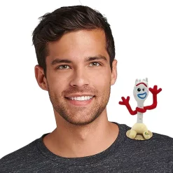 Discount 😀 Disney Toy Story Forky Exclusive 7-Inch Magnetic Shoulder Mini Plush 💯 -Toy Story Shop dists4forkyshoulderplsh inset2