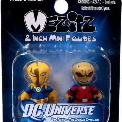 Best Pirce ✨ DC Mini Mez-Itz Series 2 Dr. Fate & Etrigan the Demon 2-Inch Vinyl Figure 2-Pack 🌟