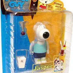Promo ⭐ Family Guy Series 3 Jasper Action Figure [Blue 👚 Shirt] 😀
