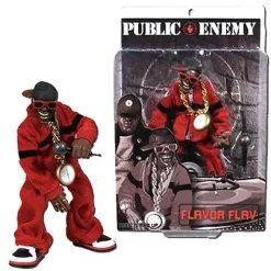 Brand new 🛒 Public Enemy Rap Stars Flava Flav Action Figure ⌛