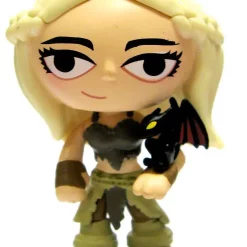 Budget 🛒 Funko Game of Thrones Series 1 Mystery Minis Daenerys Targaryen 1/24 Rare Mystery Minifigure [Drogon Version Loose] 🎉