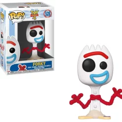 Flash Sale 👏 Funko Disney / Pixar Toy Story 4 POP! Disney Forky Vinyl Figure #528 [TS4, Happy] 🛒
