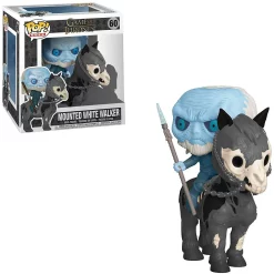 Deals 🎁 Funko Game of Thrones POP! Rides Mounted White Walker Vinyl Figure #60 🎉