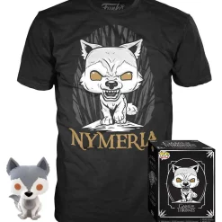 Discount 💯 Funko Game of Thrones POP! Tees Nymeria Exclusive Vinyl Figure & T-Shirt [X-Large] 😀