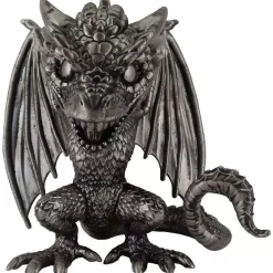 Buy 🧨 Funko POP! Game of Thrones Rhaegal (Iron) Exclusive 6-Inch Vinyl Figure #47 [Super-Sized] 🔥