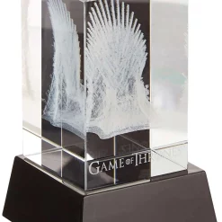Outlet 👍 Game of Thrones 3D Crystal Iron Throne Illumination Base Statue ⌛