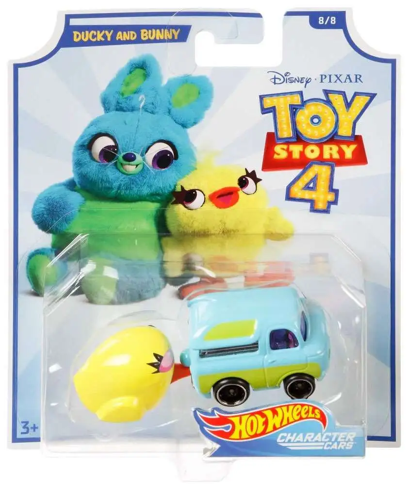 Cheap 💯 Toy Story 4 Hot Wheels Ducky & Bunny Diecast Car #8/8 ⌛ 1 Cheap 💯 Toy Story 4 Hot Wheels Ducky & Bunny Diecast Car #8/8 ⌛