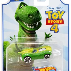 Hot Sale ⌛ Toy Story 4 Hot Wheels Rex Diecast Car #4/8 🔔
