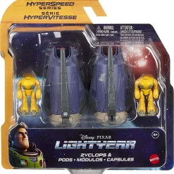 Hot Sale 🥰 Disney / Pixar Lightyear Movie Hyperspeed Series Zyclops & Pods Vehicle 🔔