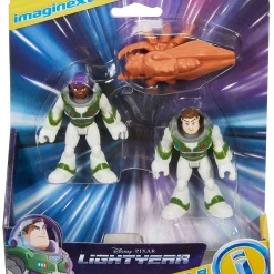 Promo ๐ Disney / Pixar Lightyear Movie Imaginext Space Range Alpha Buzz Lightyear & Alisha Hawthorne Figure 2-Pack โ๏ธ
