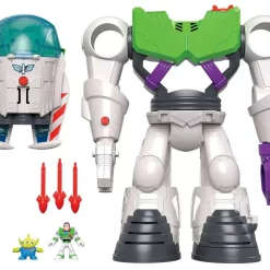 Brand new โค๏ธ Fisher Price Disney / Pixar Imaginext Toy Story 4 Buzz Lightyear Robot Playset ๐ 9 Brand new โค๏ธ Fisher Price Disney / Pixar Imaginext Toy Story 4 Buzz Lightyear Robot Playset ๐ -Toy Story Shop imaginextbuzzrobot inset4