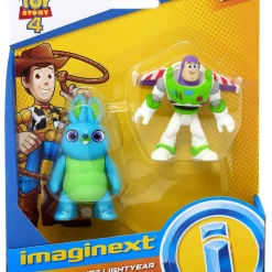 Coupon 😀 Fisher Price Disney / Pixar Imaginext Toy Story 4 Bunny & Buzz Lightyear Figure Set 🥰