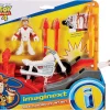 Brand new 🤩 Fisher Price Disney / Pixar Imaginext Toy Story 4 Duke Caboom Stunt Set Figure Set ✨