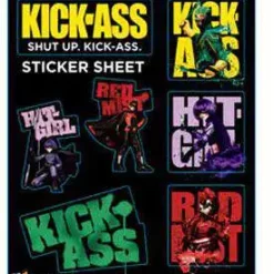 Wholesale 🛒 Kick-Ass Sticker Sheet 👏