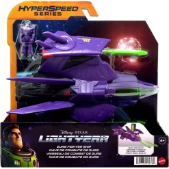 Cheapest 🥰 Disney / Pixar Lightyear Movie Hyperspeed Series Zurg Fighter Ship Vehicle ✔️
