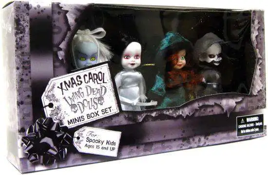 Best Pirce ⭐ Living Dead Dolls Friday the 13th Xmas Carol Exclusive Minis Doll 4-Pack Box Set ⌛ 1 Best Pirce ⭐ Living Dead Dolls Friday the 13th Xmas Carol Exclusive Minis Doll 4-Pack Box Set ⌛