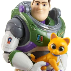 Best Pirce 🤩 Disney / Pixar Lightyear Movie Alpha Class Buzz Lightyear & Sox Action Figure 😉 -Toy Story Shop lyalphaclassbuzsox inset3