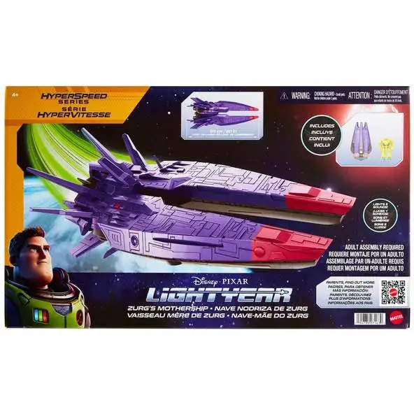 New ๐งจ Disney / Pixar Lightyear Movie Hyperspeed Series Zurg's ๐ฉ Mothership Vehicle ๐คฉ 1 New ๐งจ Disney / Pixar Lightyear Movie Hyperspeed Series Zurg's ๐ฉ Mothership Vehicle ๐คฉ