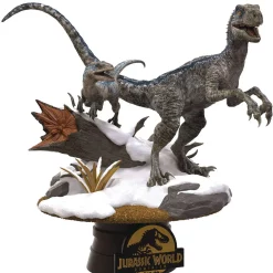 Discount 🔔 Jurassic World Dominion D-Stage Blue & Beta 6-Inch Statue DS-121 (Pre-Order ships January) 🛒