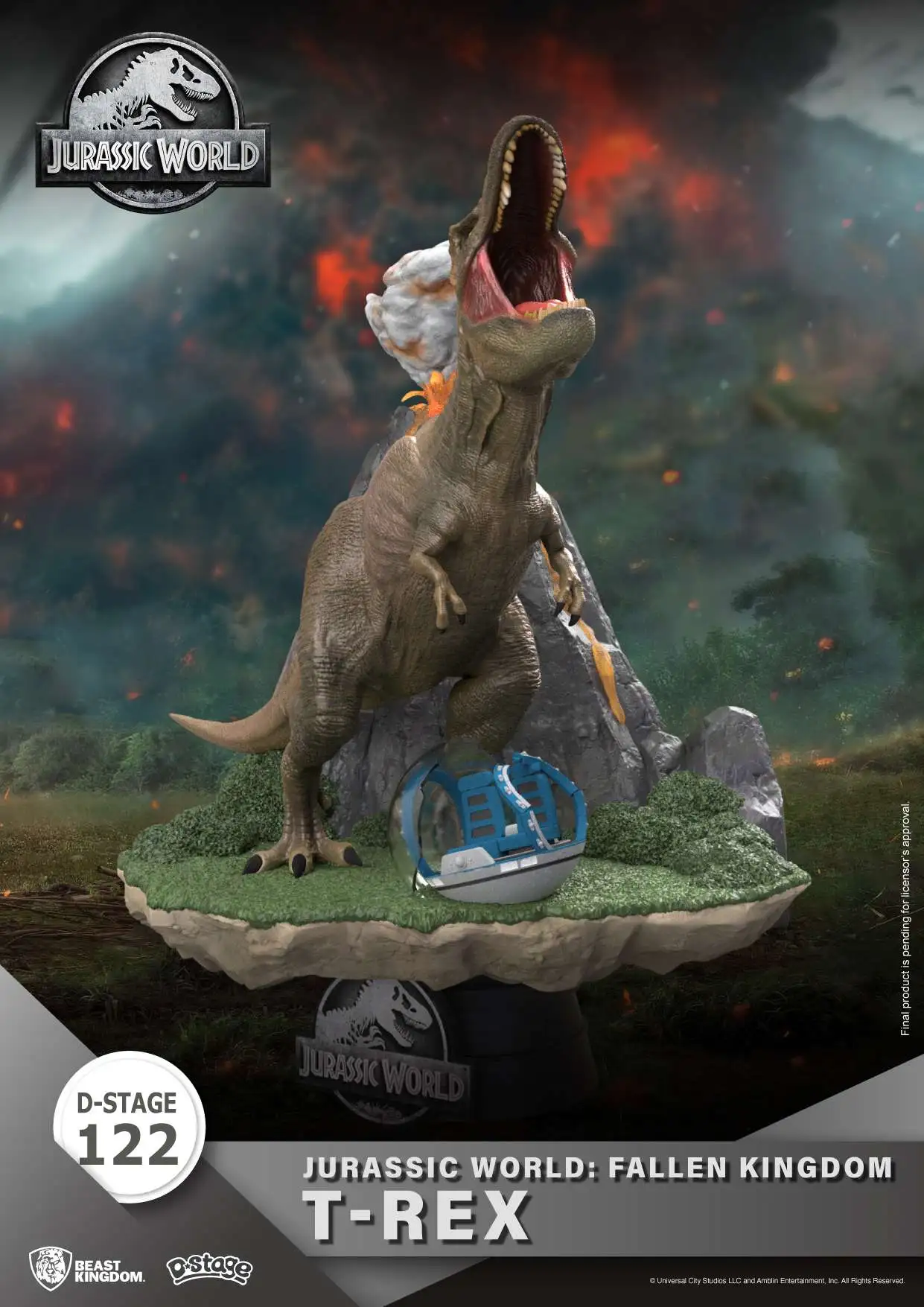 Flash Sale ๐ Jurassic World Dominion D-Stage T-Rex 6-Inch Statue DS-121 (Pre-Order ships January) โจ 2 Flash Sale ๐ Jurassic World Dominion D-Stage T-Rex 6-Inch Statue DS-121 (Pre-Order ships January) โจ - Image 2