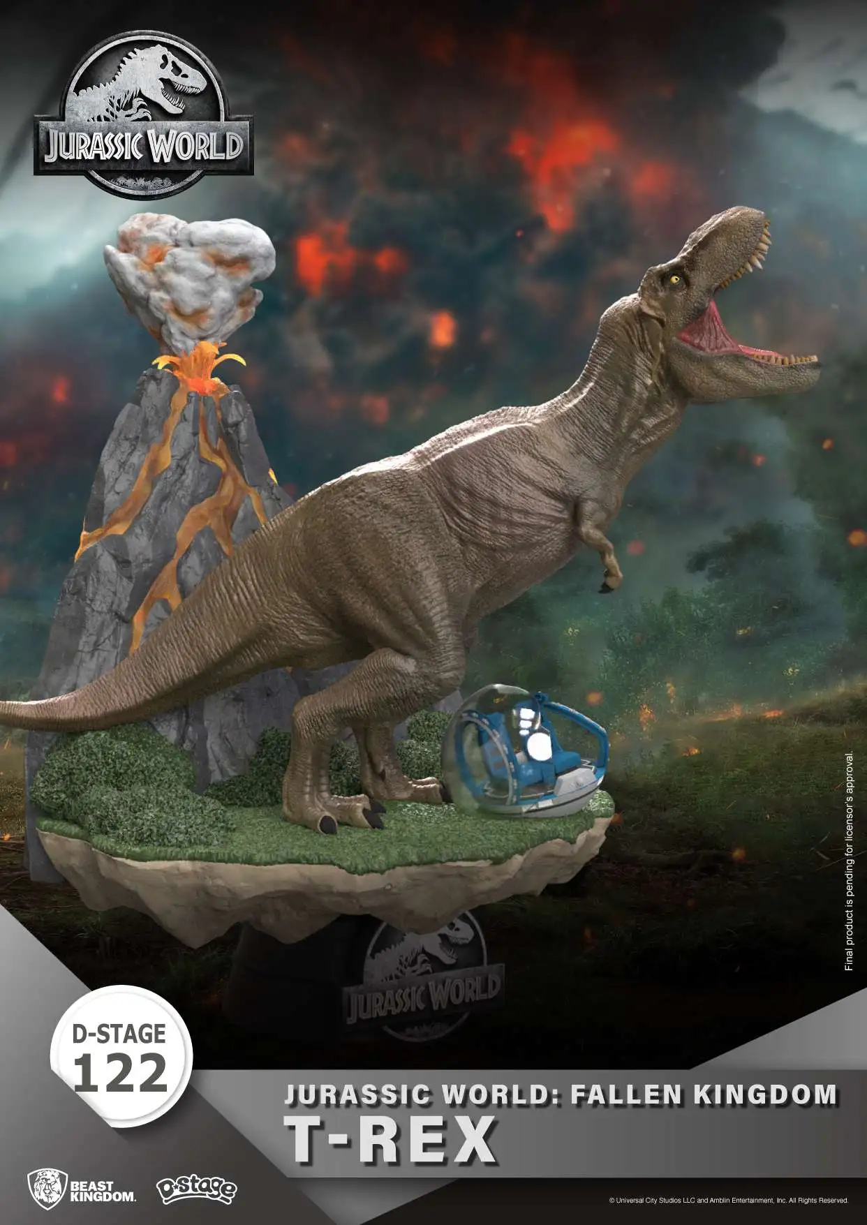 Flash Sale ๐ Jurassic World Dominion D-Stage T-Rex 6-Inch Statue DS-121 (Pre-Order ships January) โจ 3 Flash Sale ๐ Jurassic World Dominion D-Stage T-Rex 6-Inch Statue DS-121 (Pre-Order ships January) โจ - Image 3