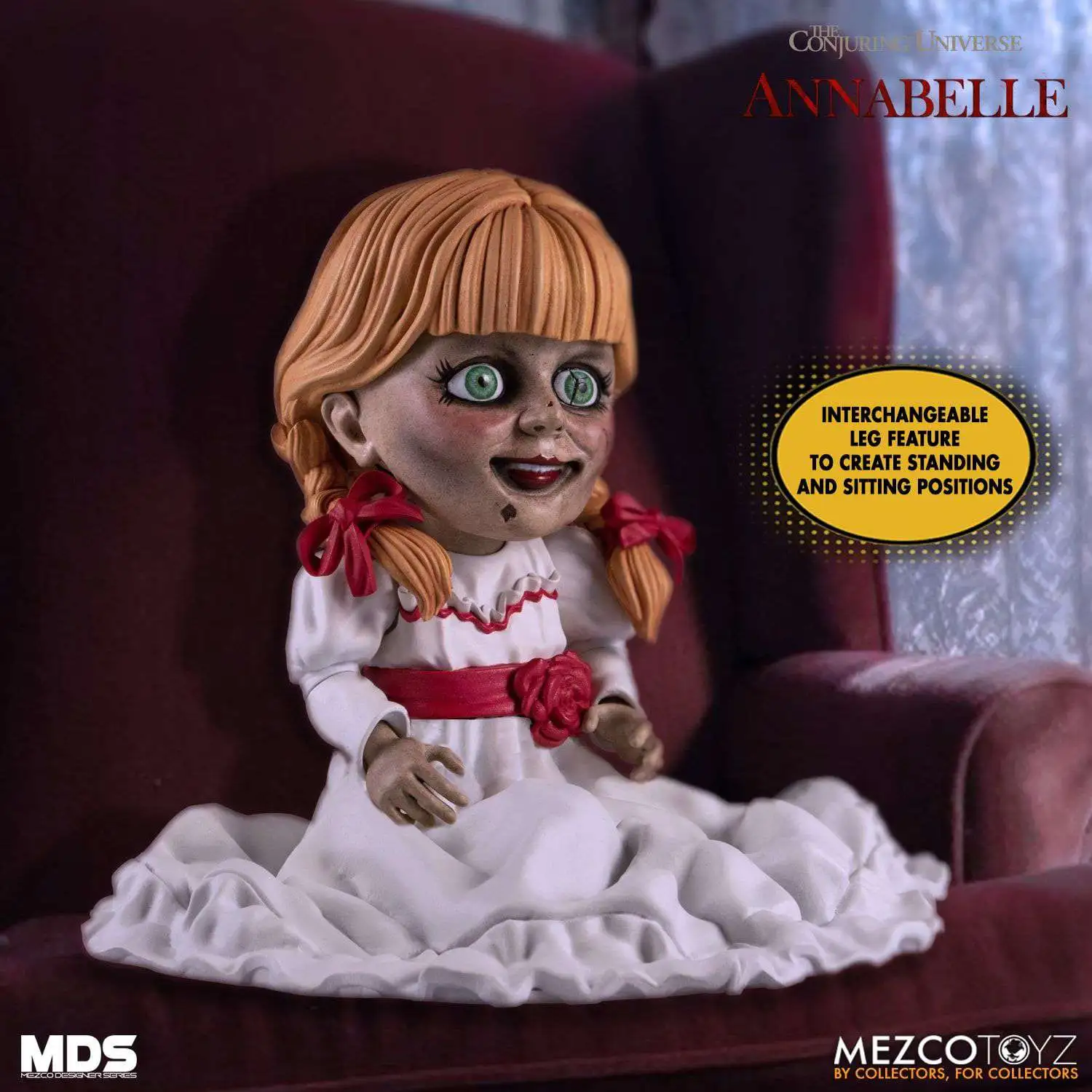 Hot Sale 😉 The Conjuring Universe MDS Designer Series Annabelle Mega Scale Action Figure ⌛ 2 Hot Sale 😉 The Conjuring Universe MDS Designer Series Annabelle Mega Scale Action Figure ⌛ - Image 2