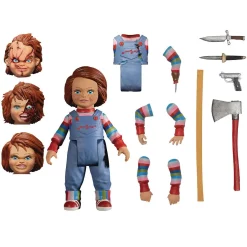 Coupon 🥰 Child's Play 5 Points Chucky Deluxe Action Figure (Pre-Order ships June) 🔔