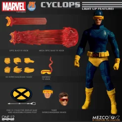 Buy 😉 Marvel One:12 Collective Cyclops Exclusive Action Figure [Diamond Previews Exclusive] 🌟 -Toy Story Shop mezcoone12cyclopspx inset4