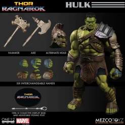 Coupon 😀 Marvel One:12 Collective Hulk Action Figure [Ragnarok] 👍 -Toy Story Shop mezcoone12hulk inset4
