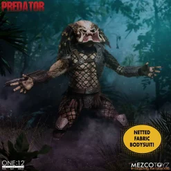 Hot Sale 🥰 One:12 Collective Deluxe Edition Predator Action Figure [Light-Up Bio Helmet!] ❤️ -Toy Story Shop mezcoone12predator inset4