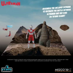 Wholesale ๐ Mezco 5 Points Ultraman & Red King Deluxe Action Figure Boxed Set ๐งจ 7 Wholesale ๐ Mezco 5 Points Ultraman & Red King Deluxe Action Figure Boxed Set ๐งจ -Toy Story Shop mezcoultramanredking inset2