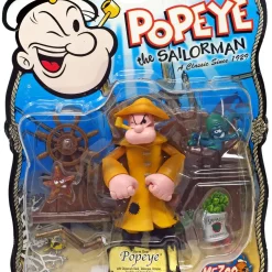 Coupon 🤩 Popeye the Sailor Man Storm Gear Popeye Action Figure ❤️