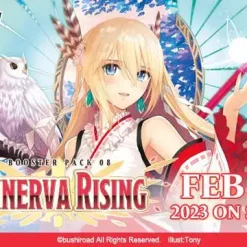 Promo 😀 Cardfight Vanguard Trading Card Game Minerva Rising Booster Box #08 [16 Packs] (Pre-Order ships February) 😉