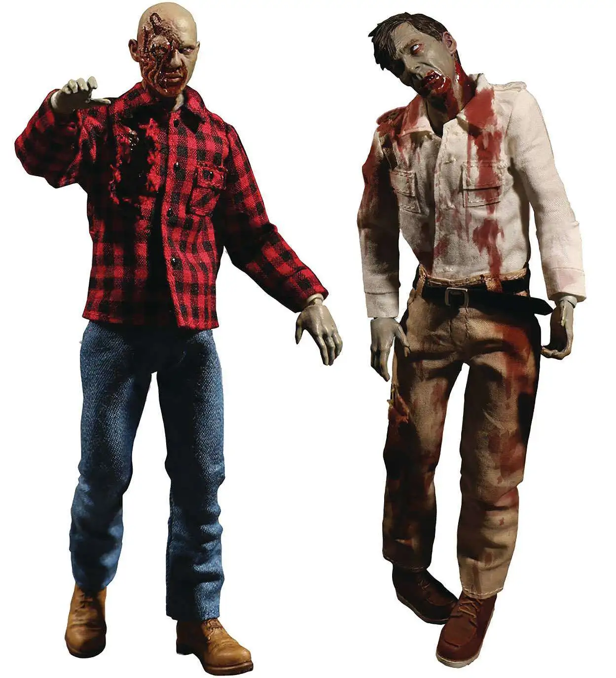 Buy ✔️ Dawn of the Dead One:12 Collective Flyboy & Plaid 👕 Shirt Zombie Action Figure Boxed Set 2-Pack ✔️ 1 Buy ✔️ Dawn of the Dead One:12 Collective Flyboy & Plaid 👕 Shirt Zombie Action Figure Boxed Set 2-Pack ✔️