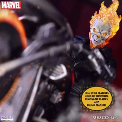 New 🔥 Marvel One:12 Collective Ghost Rider & Hell Cycle Action Figure (Pre-Order ships January) ⌛ -Toy Story Shop one12ghostrider inset3