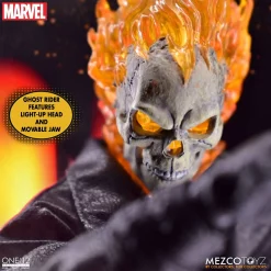 New 🔥 Marvel One:12 Collective Ghost Rider & Hell Cycle Action Figure (Pre-Order ships January) ⌛ -Toy Story Shop one12ghostrider inset4