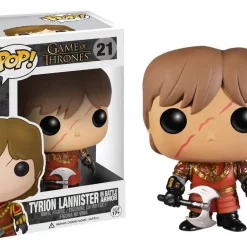 Hot Sale ✨ Funko POP! Game of Thrones Tyrion Lannister Vinyl Figure #21 [Battle Armor, Damaged Package] 💯