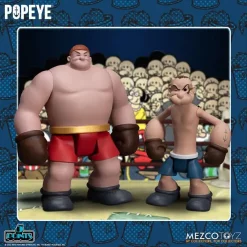 Deals ✔️ Popeye the Sailor Man 5 Points Popeye & Oxheart in Boxing Ring Action Figure Boxed Set (Pre-Order ships January) 🤩