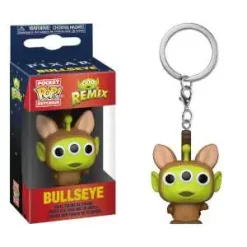 Hot Sale 🔥 Funko Disney / Pixar Pocket POP! Alien as Bullseye Keychain ❤️